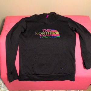 Girls North Face hoodie